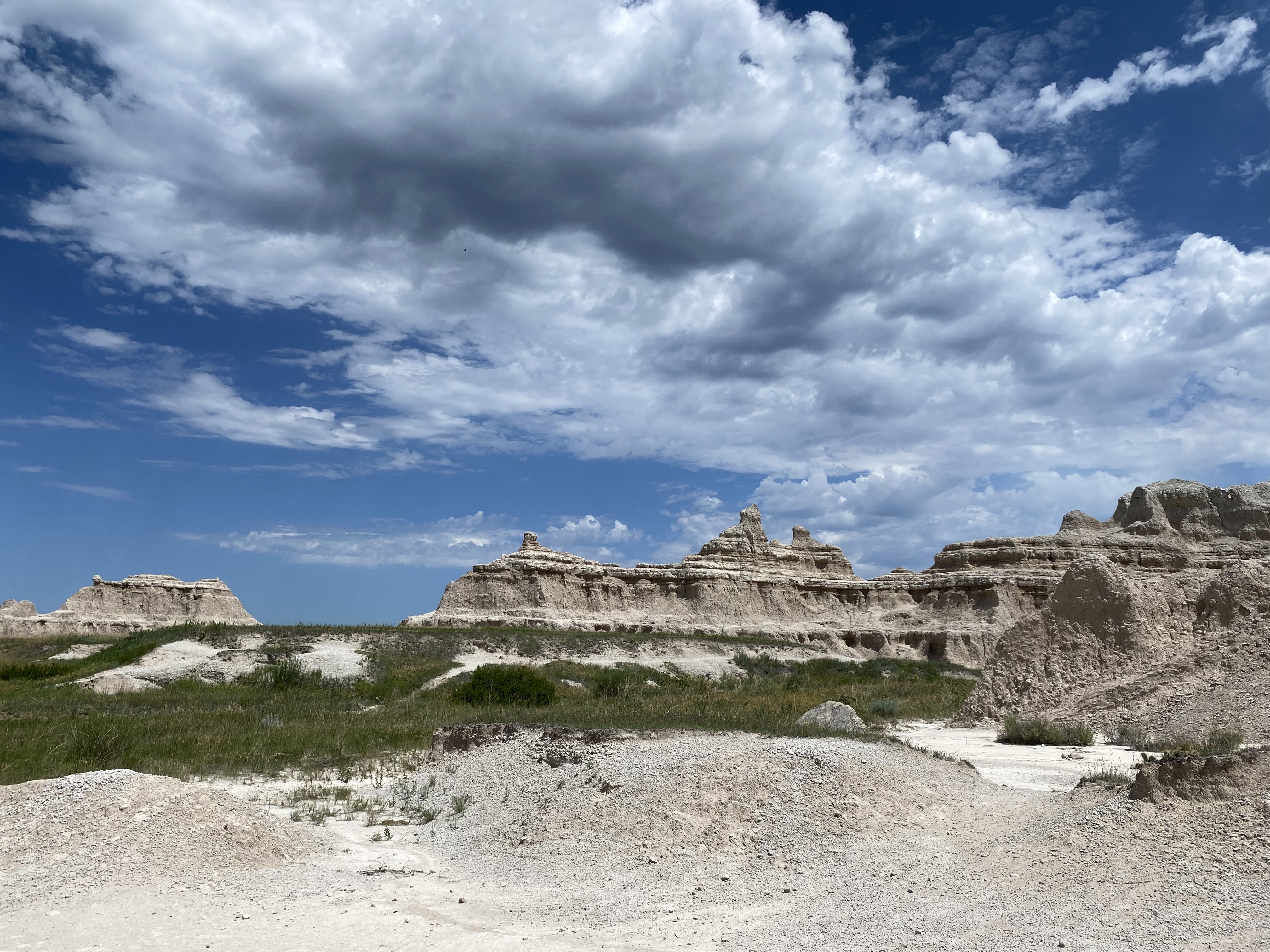 Badlands Natl. Park backdrop